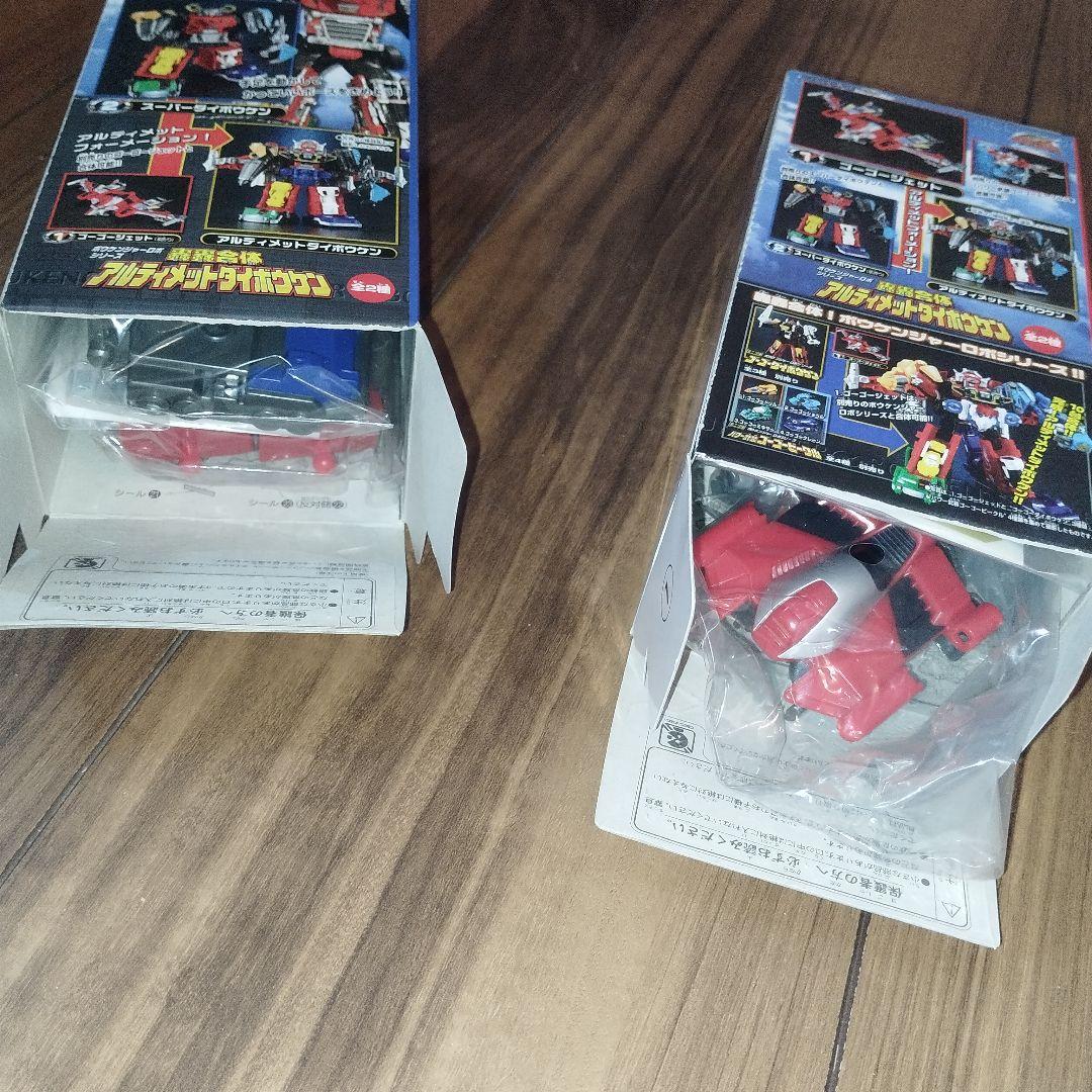 ②ボウケンジャー ミニプラ 轟轟合体 アルティメットダイボウケン　2種 コンプ