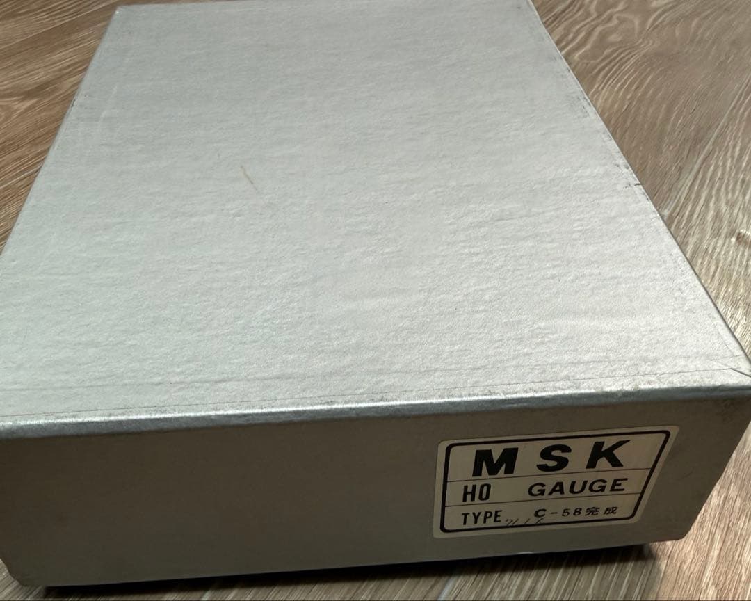 MSK HOゲージ 国鉄 C58形 蒸気機関車 C5838 真鍮製 完成品