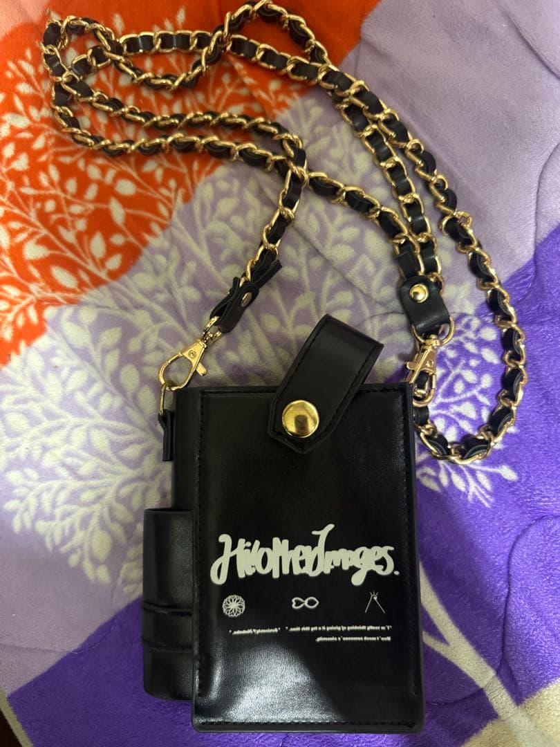 UVERworld HOI × TAKUYA∞ チェーン ポーチ　ブラック