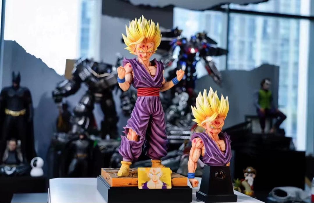 ドラゴンボール 孫悟飯 ガレキ ガレージキット スタチュー X②⑥