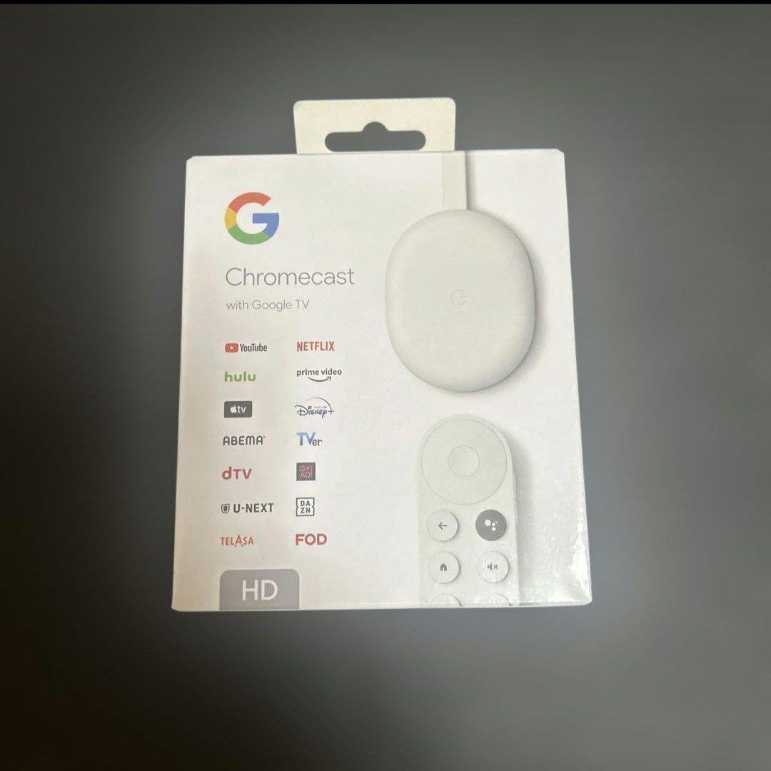 Chromecast with Google TV HD ホワイト 新品未開封品