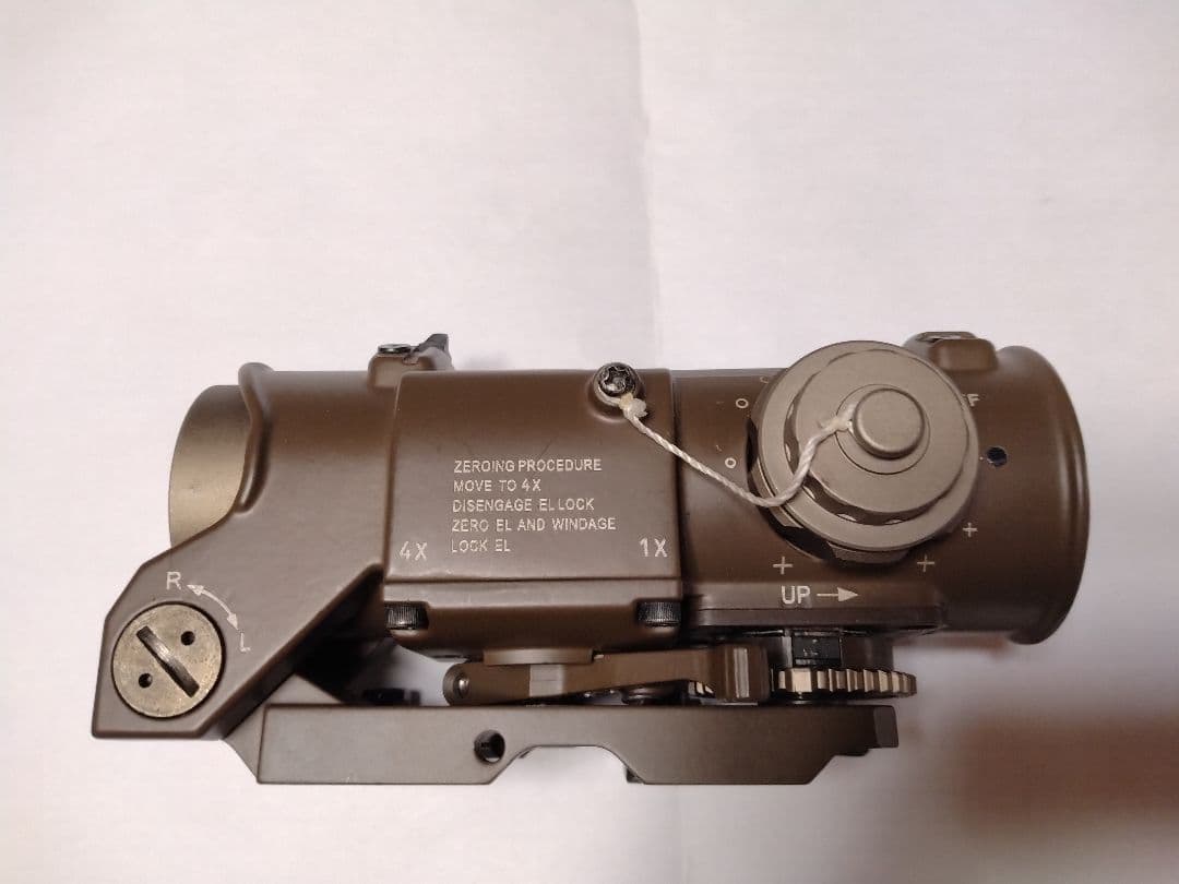 ELCAN Specter DR タイプ 1x 4x ライフルスコープ FDE