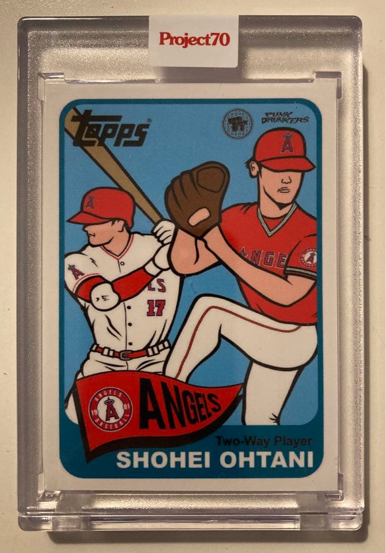 大谷翔平　Topps Project70 エンゼルス　二刀流　244