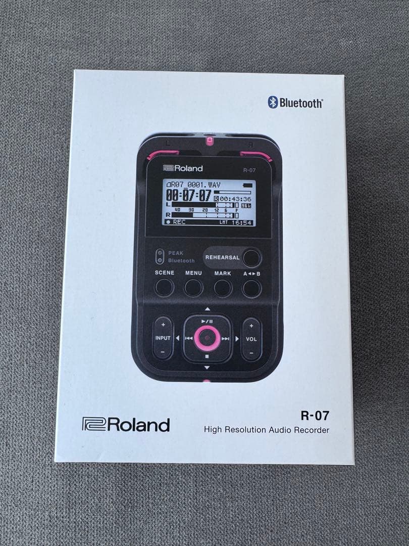 配信機器・PA機器・レコーディング機器 roland r-07