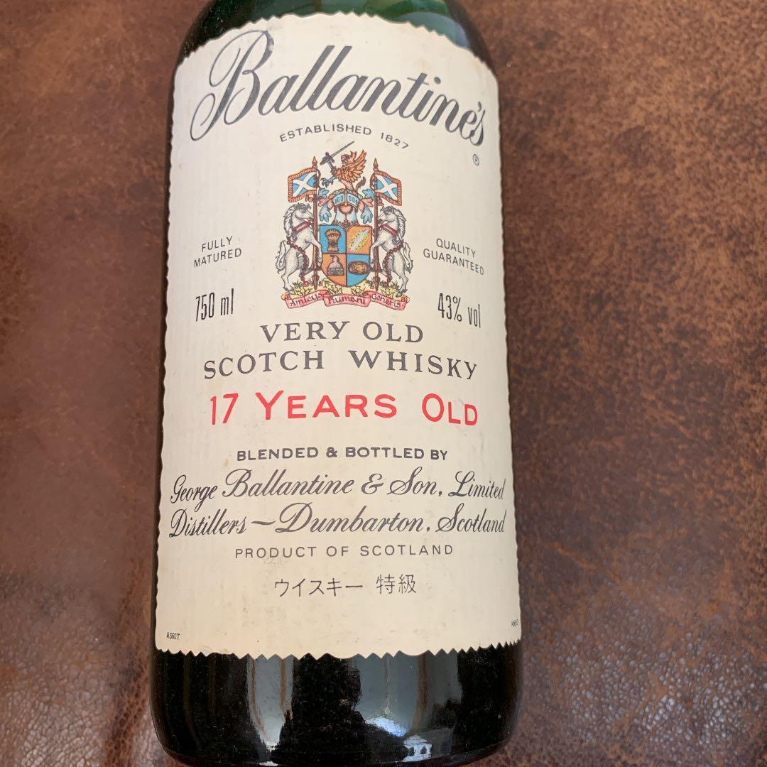 Ballantine's scotch スコッチウイスキー 17年