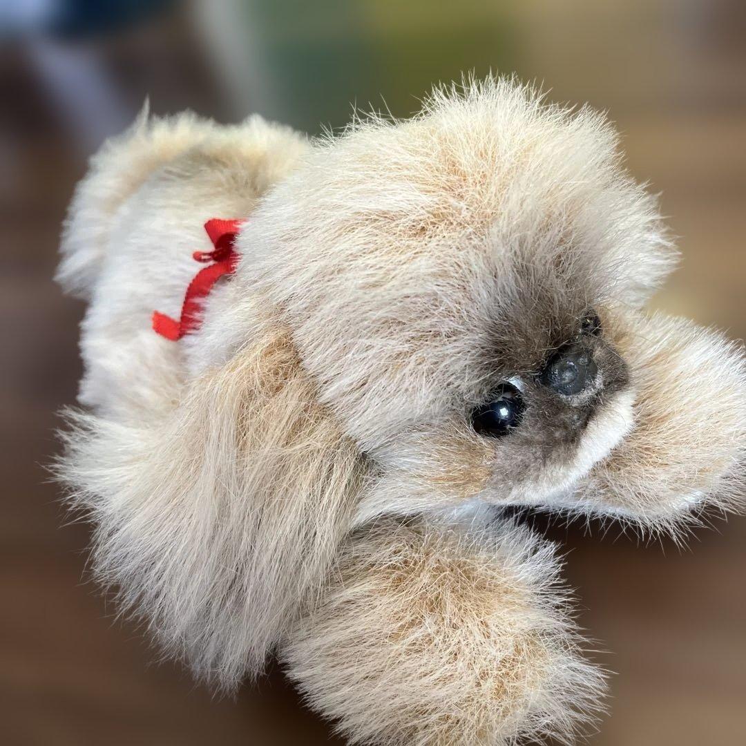 リーベ 犬 日本製 ぬいぐるみ ペキニーズ