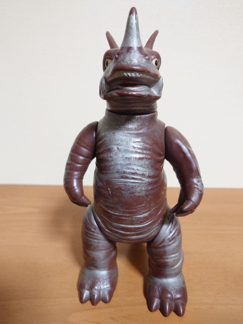 【当時もの】マルサン　ソフビ　ネロンガ　初代ウルトラマン　エラー品