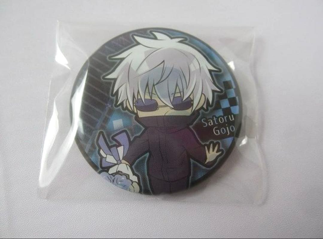 呪術廻戦　五条悟　缶バッジ　ぴた！でふぉめ　オープニング　OP 新品未開封