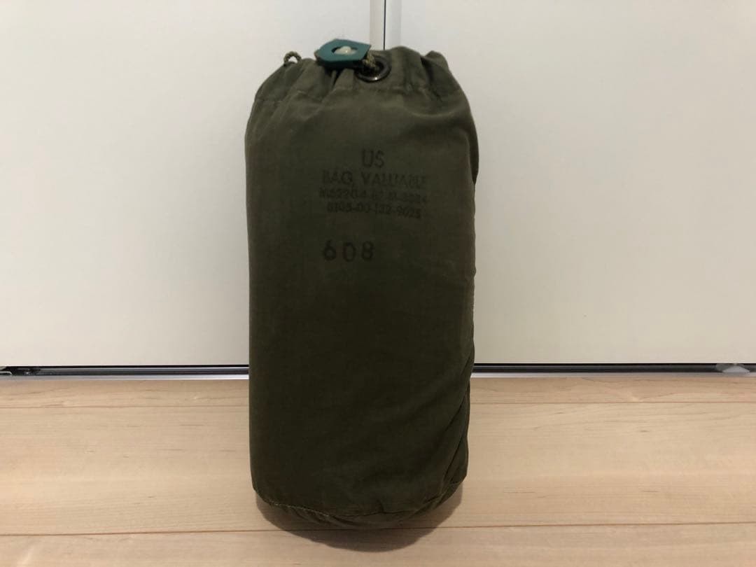 【ビンテージ】US ARMY　BAG VALUABLE　貴重品袋