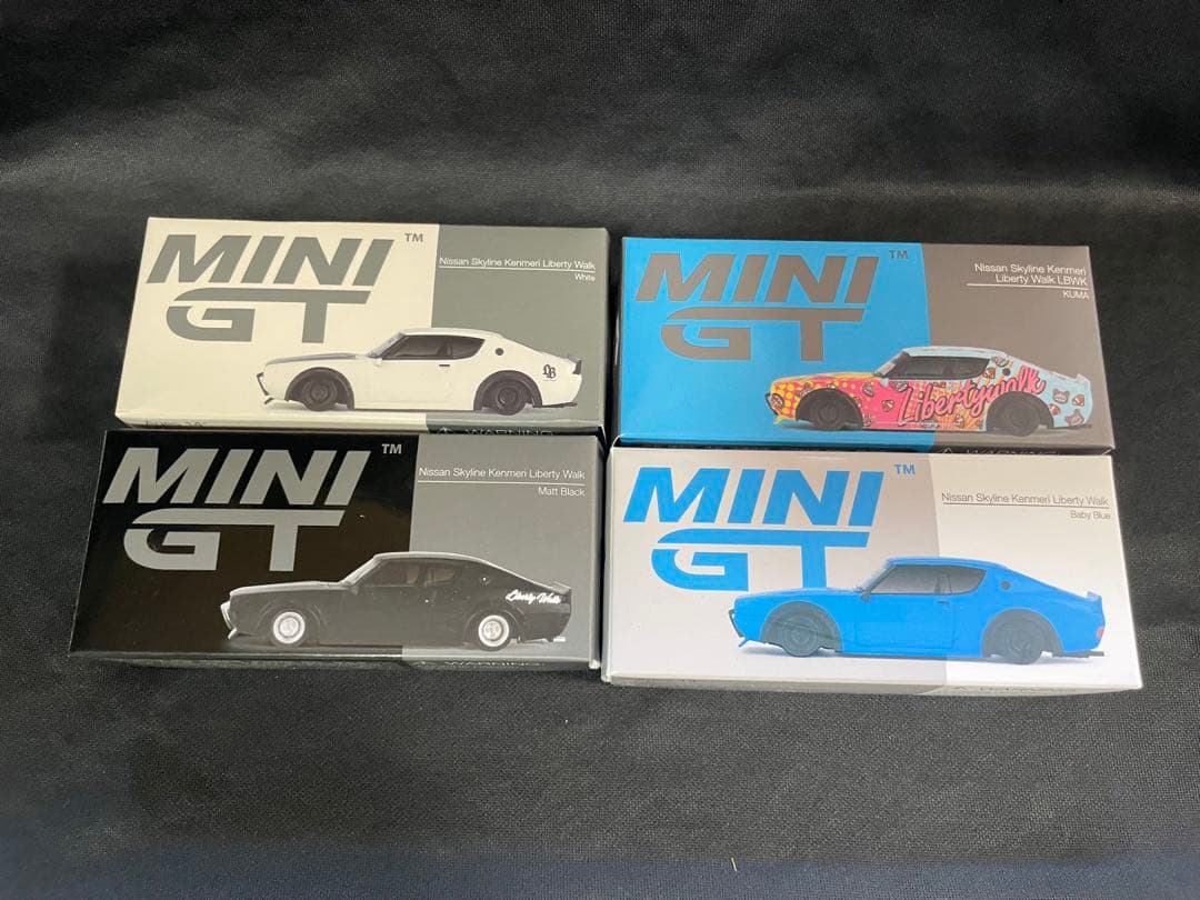 Mini GT 1/64 ミニカー 4台セット