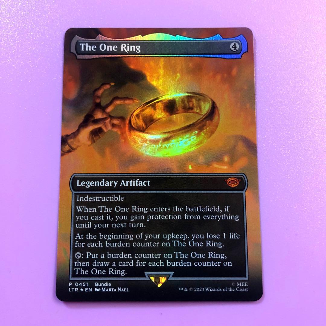 MTG 一つの指輪　　バンドル　foil 英語版
