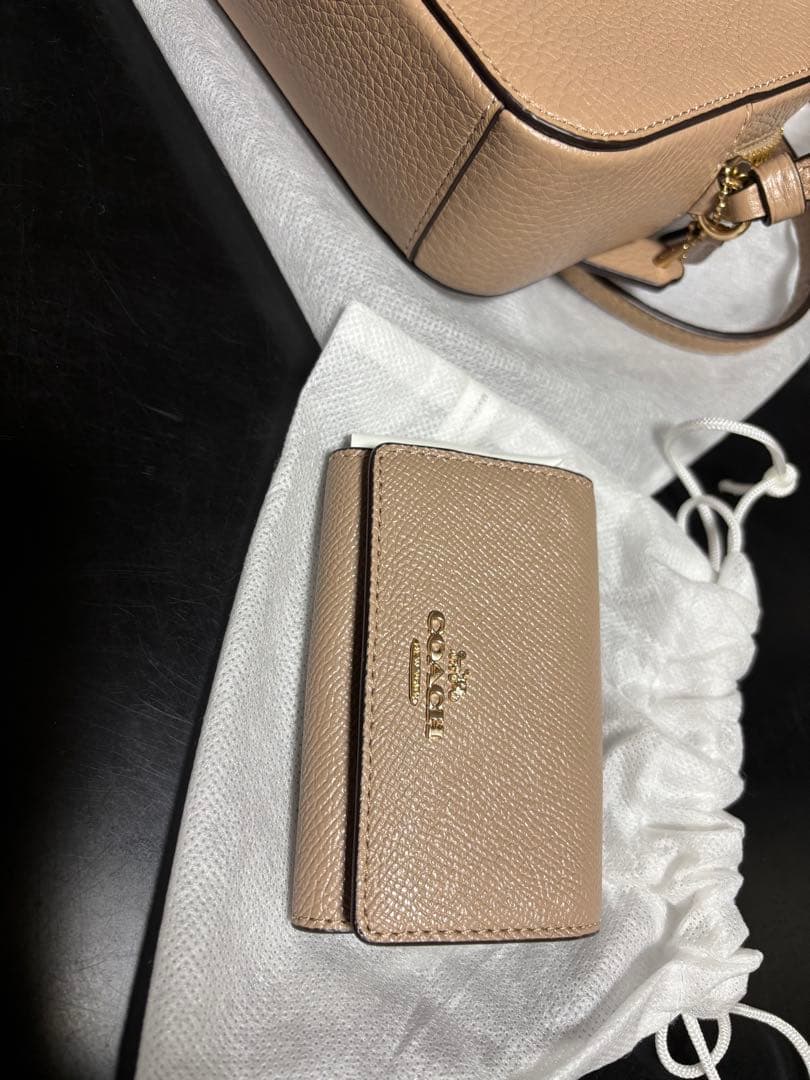 a*n様 COACH ベージュ ショルダーバッグ セット