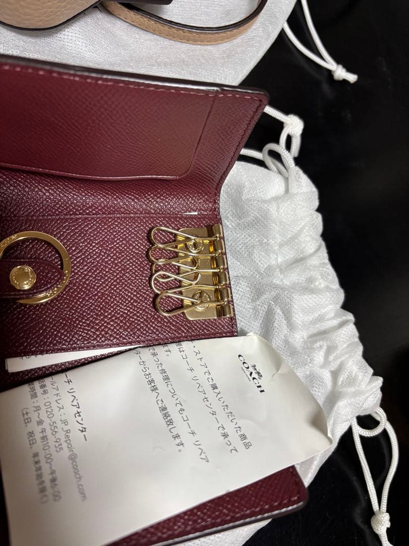 a*n様 COACH ベージュ ショルダーバッグ セット