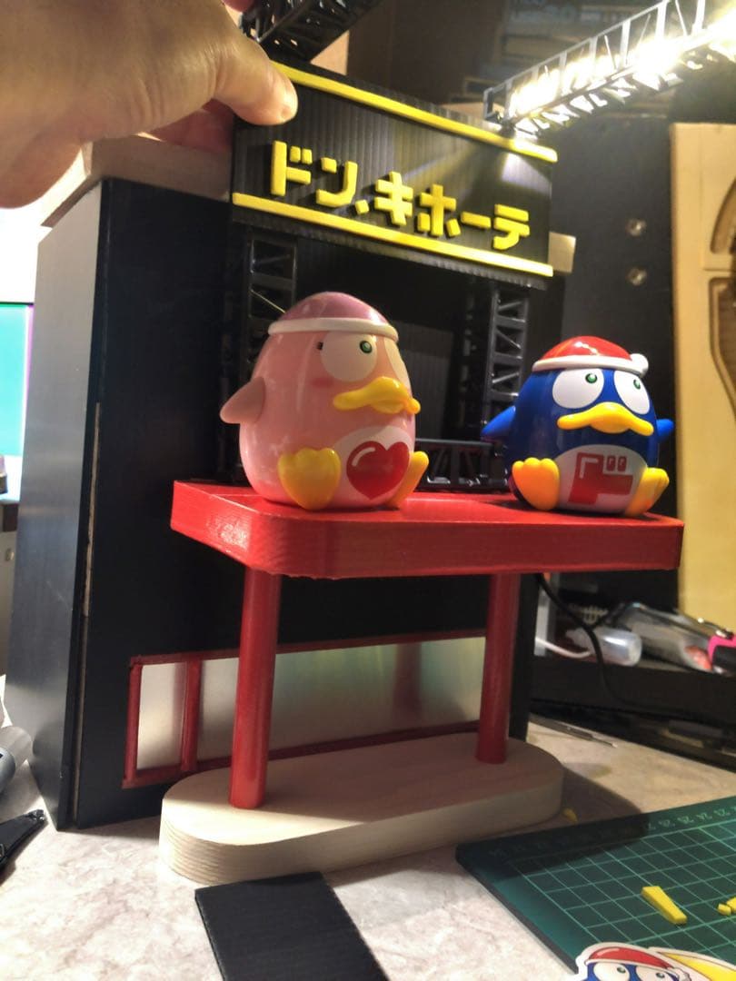 ドンキホーテ　ジオラマ自作　制作中