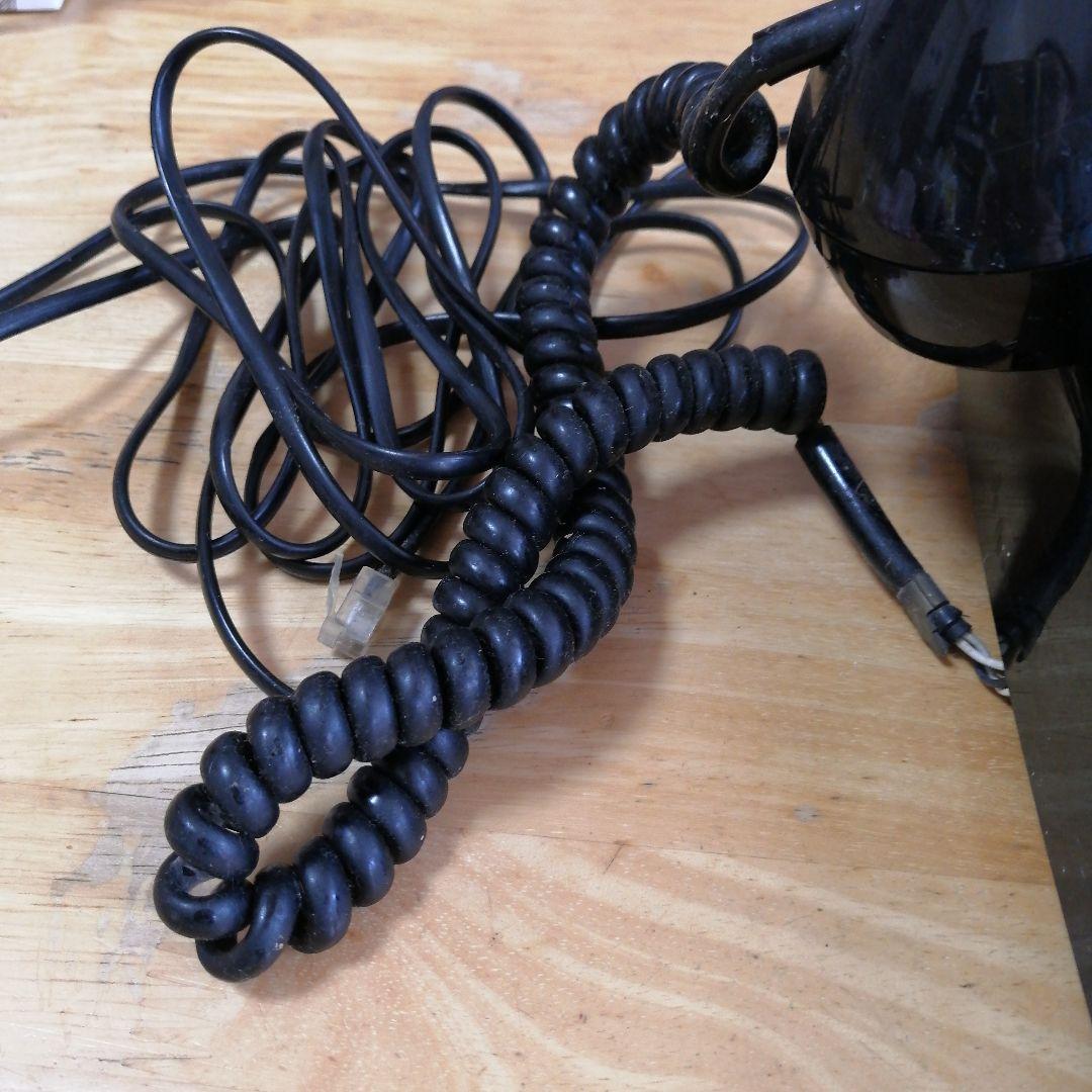 ダイアル式黒電話