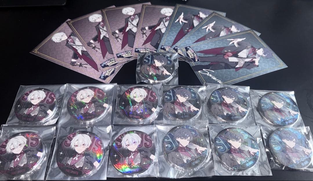 まふまふ そらる そらまふうらさか 缶バッジ シークレット ポストカード