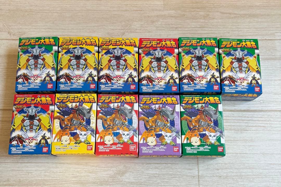 デジモン大集合　ソフビ　フィギュア　セット　未開封