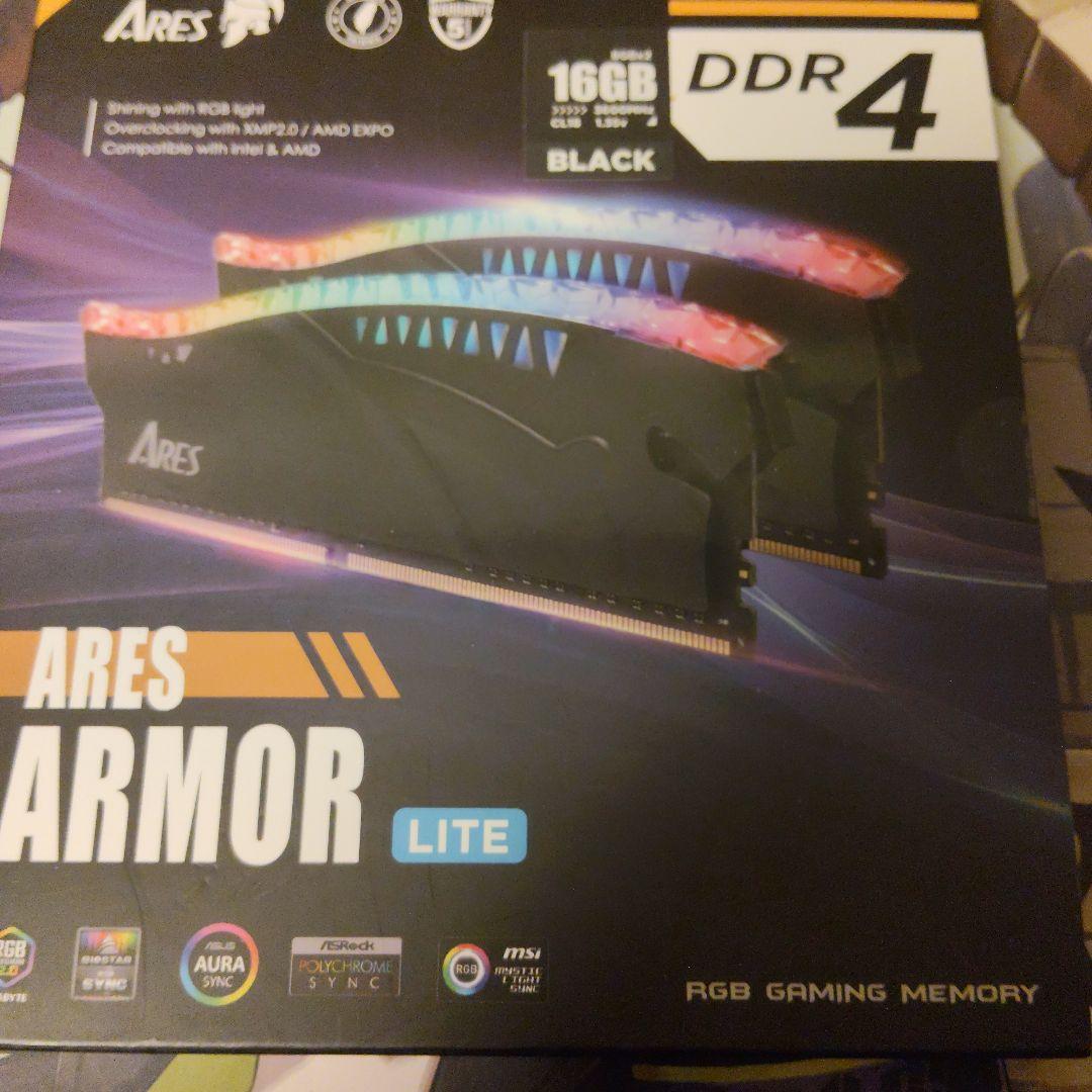 Ares Armor Lite 16GB DDR4 メモリー