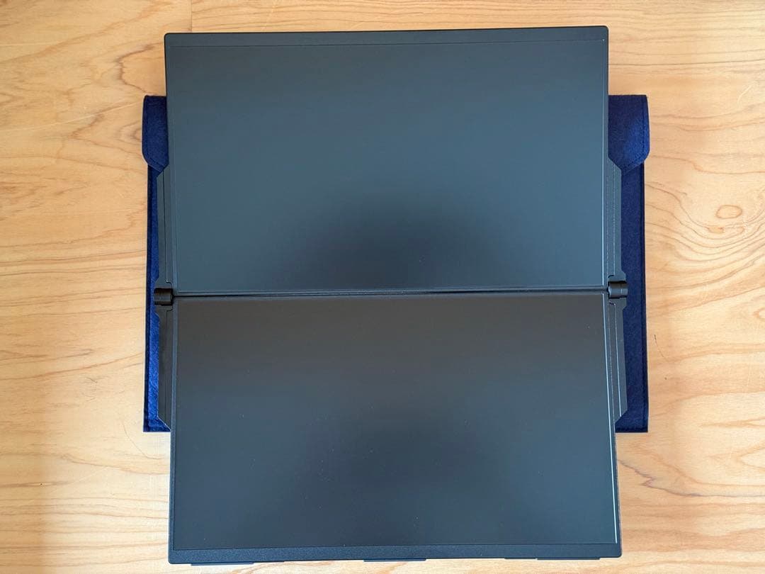 Ingnok デュアル モバイルモニター 15.6インチ 折りたたみ式