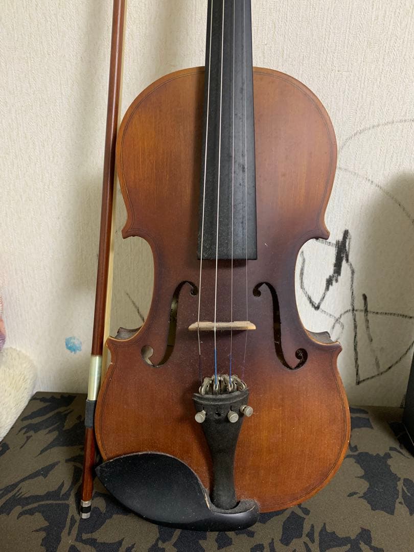 バイオリン本体 ブラウン 4弦付き