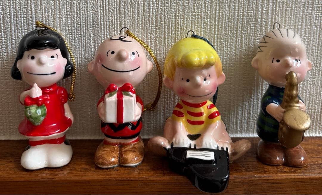 スヌーピー　ピーナッツギャング　オーナメント　まとめ売り　陶器
