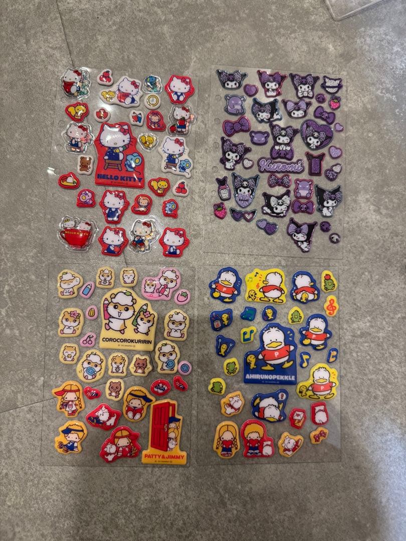 シール帳 完成品 ボンボンドロップシール うるちゅるシール シール帳付き