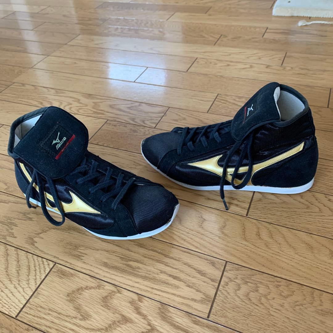 Mizuno イージースペクトラ　ボクシングシューズ ブラック/ゴールド