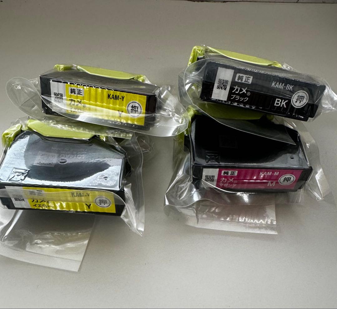 EPSON 純正インクカートリッジ カメ（未開封14個）