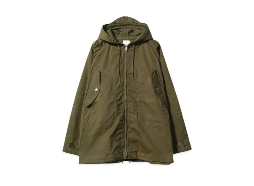 ANDFAMILYS ウェザー クロス パラフィン パーカー \