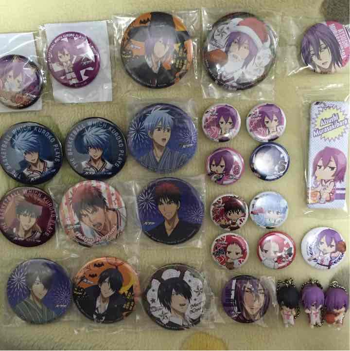 黒子のバスケ グッズ まとめ売り 画像3まで！