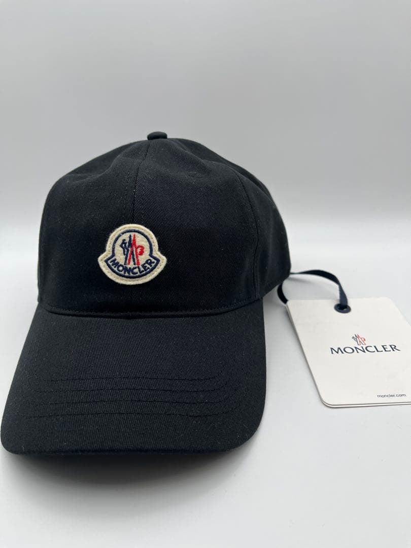 モンクレールMONCLER ロゴワッペン ベレットベースボールキャップ