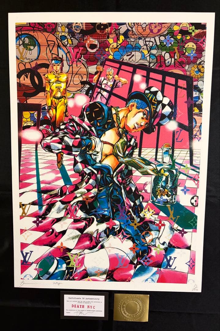 世界限定100枚 DEATH NYC アート ポスター jo28