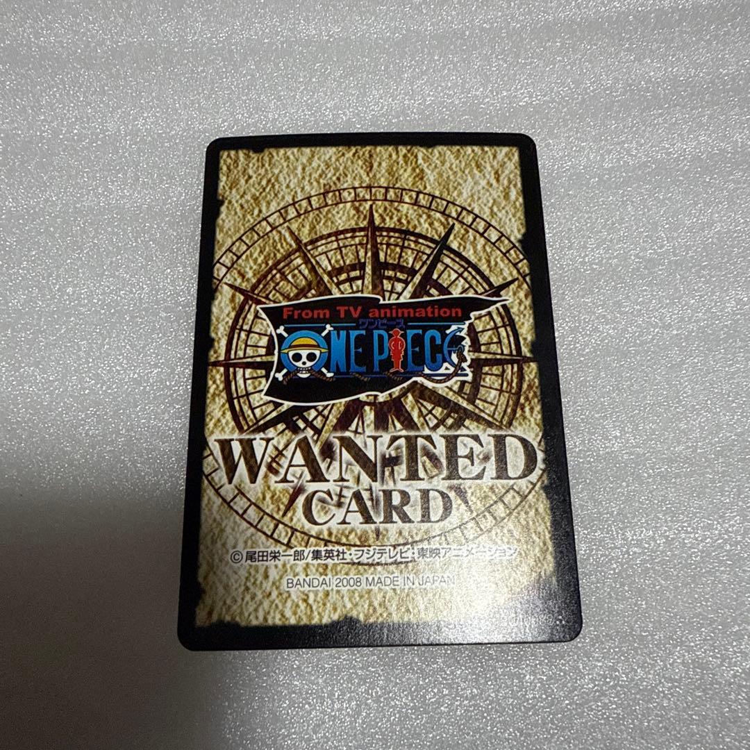 ワンピース ナミ WANTEDカード 2008年製