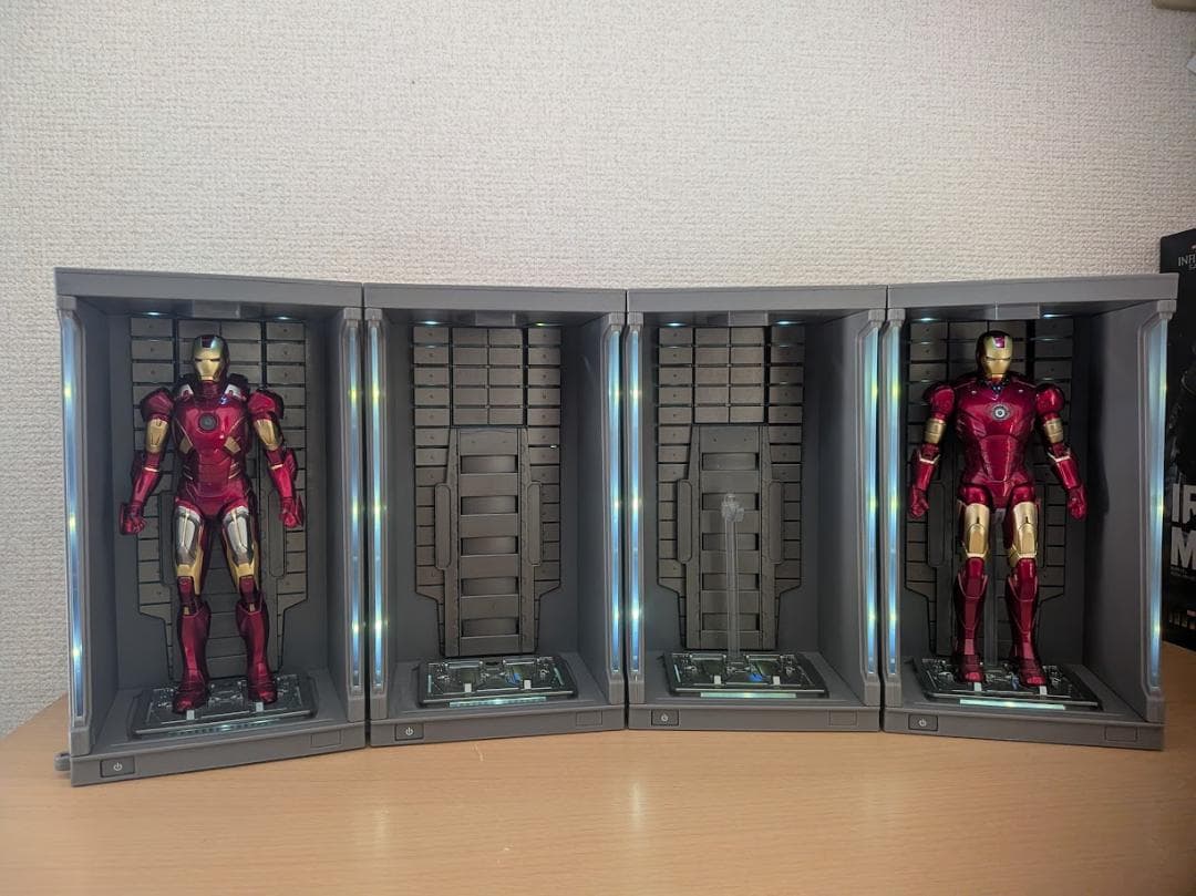 ZD toys アイアンマン ホール・オブ・アーマー フィギュア 1/10