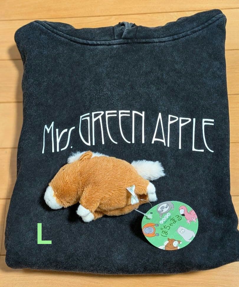 ミセス バベルの塔 パーカー Ｌ　大陸散歩　ぽちゃまる　ポニー　馬　BABEL