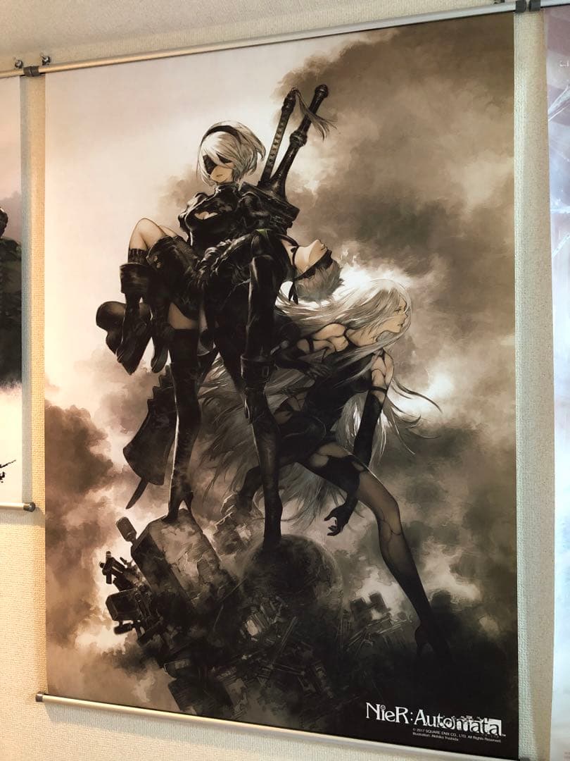 【希少品】NieR Automata ポスター　タペストリー　ニーアオートマタ