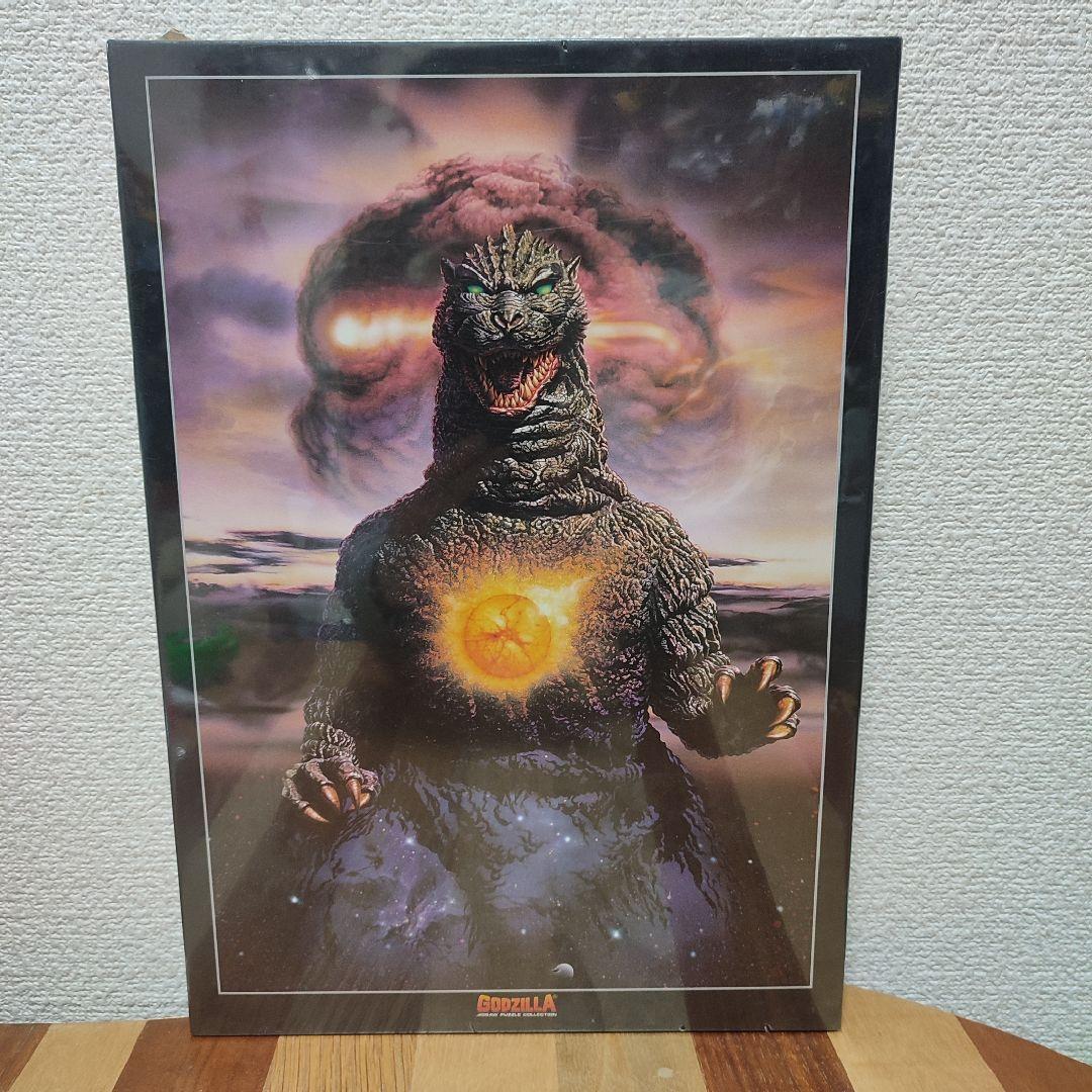 ゴジラ　メルトダウン　ジグソーパズル　1000ピース　光るパズル