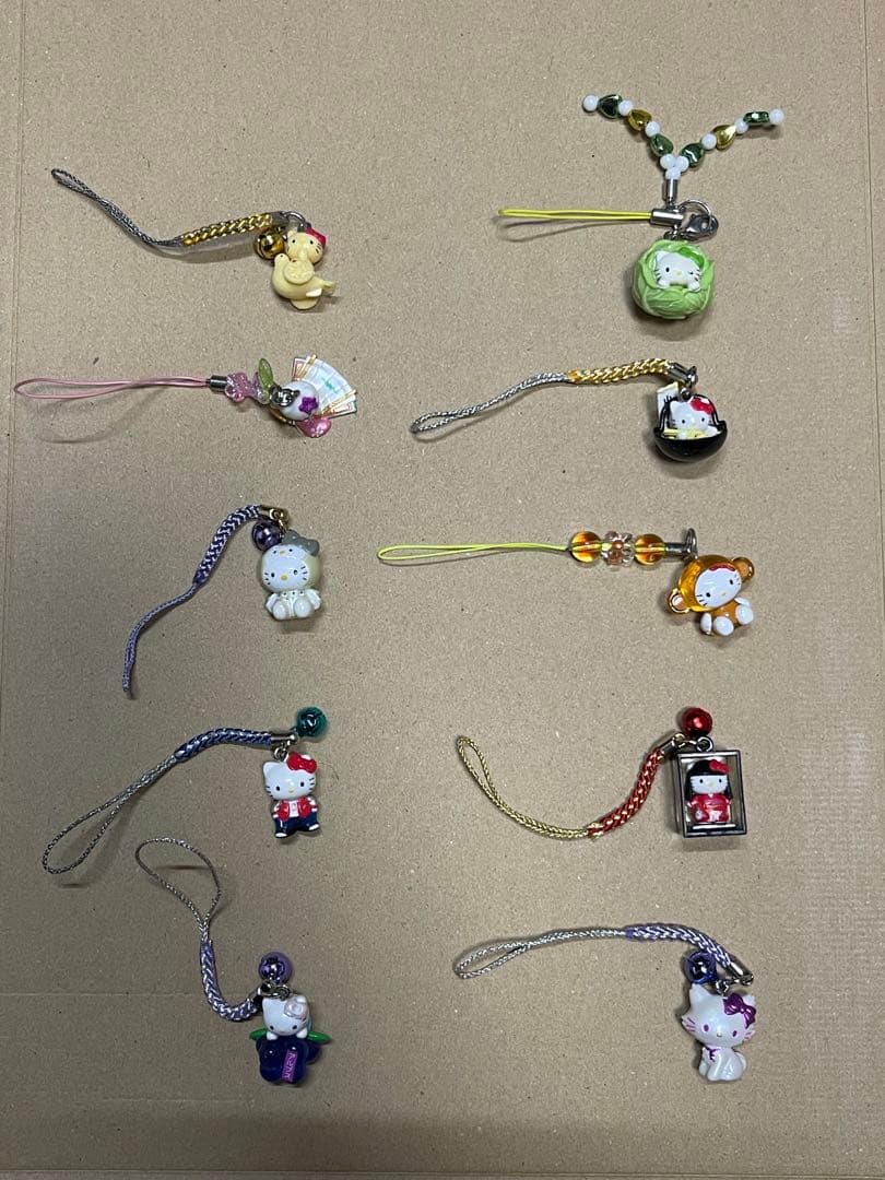 ハローキティ　ストラップ　50個セット