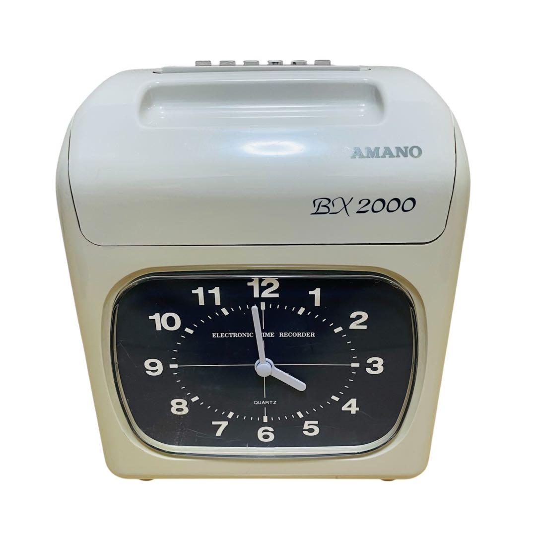 業務用 AMANO アマノ タイムレコーダー BX-2000
