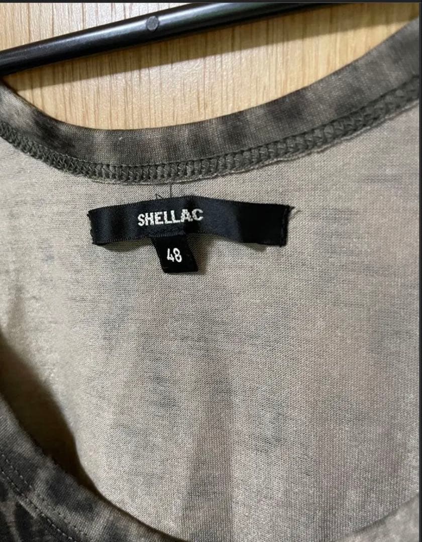 SHELLAC ヒョウ柄タンクトップ 48 新品