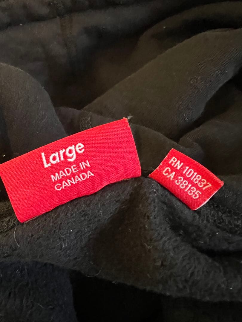 まりっぺ 様　Supreme Cross Box Logo 黒 Ｌ