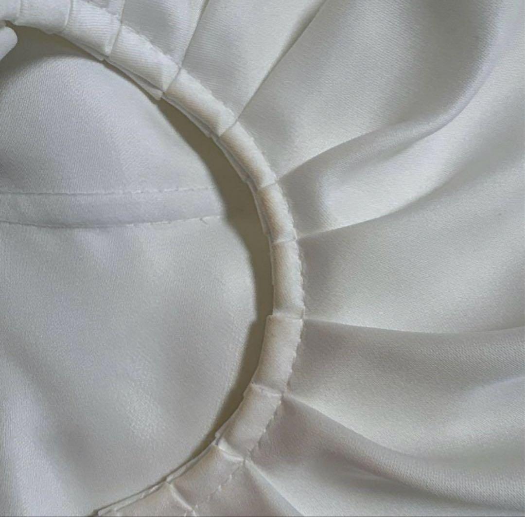 オフショルダー Aラインドレス（DRESS PRODUCTION）