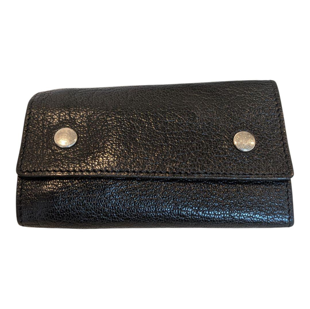 美品✨️エルメス セリエ デュイクレ6 ブラック レザー キーケース