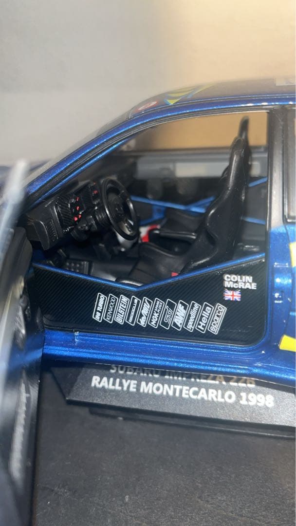⭐︎希少⭐︎SUBARU インプレッサ 1997モンテカルロラリー1/43フランス製