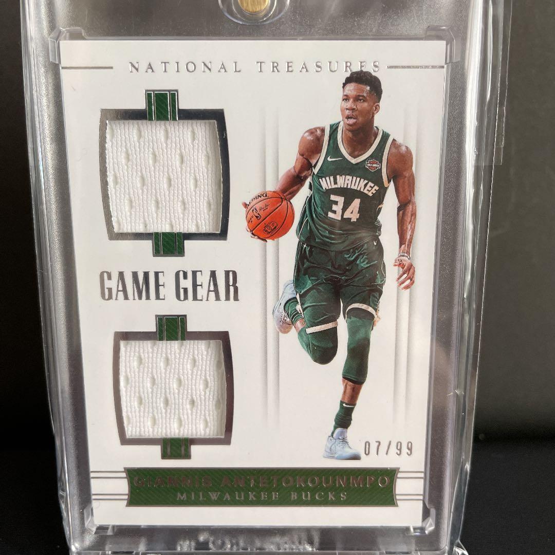 panini GIANNIS ANTETOKOUNMPO patch シリアル