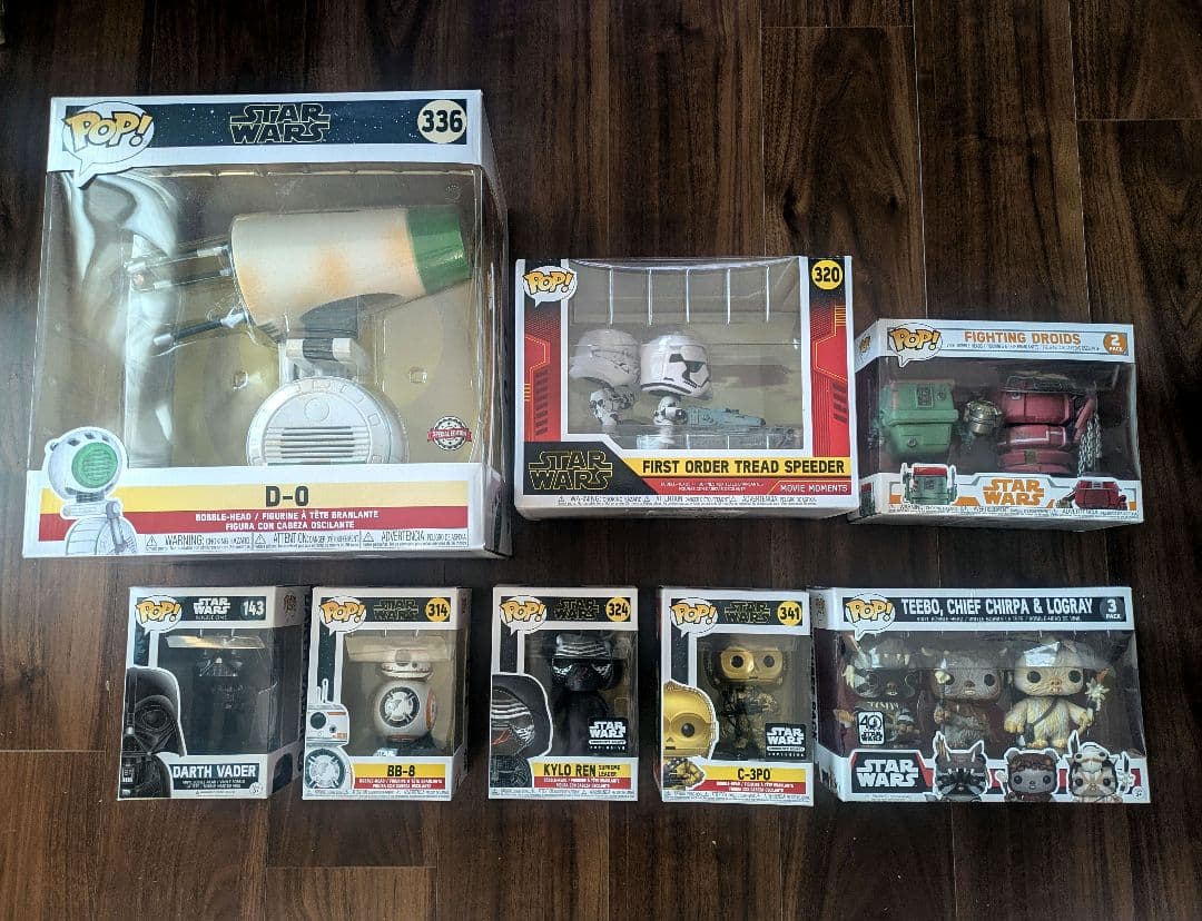 funko pop STARWARS スターウォーズ　８点セット