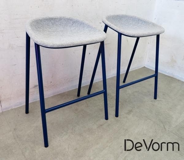 展示品■オランダ■DeVorm/デヴォルム■バースツール2点セット■北欧モダン■