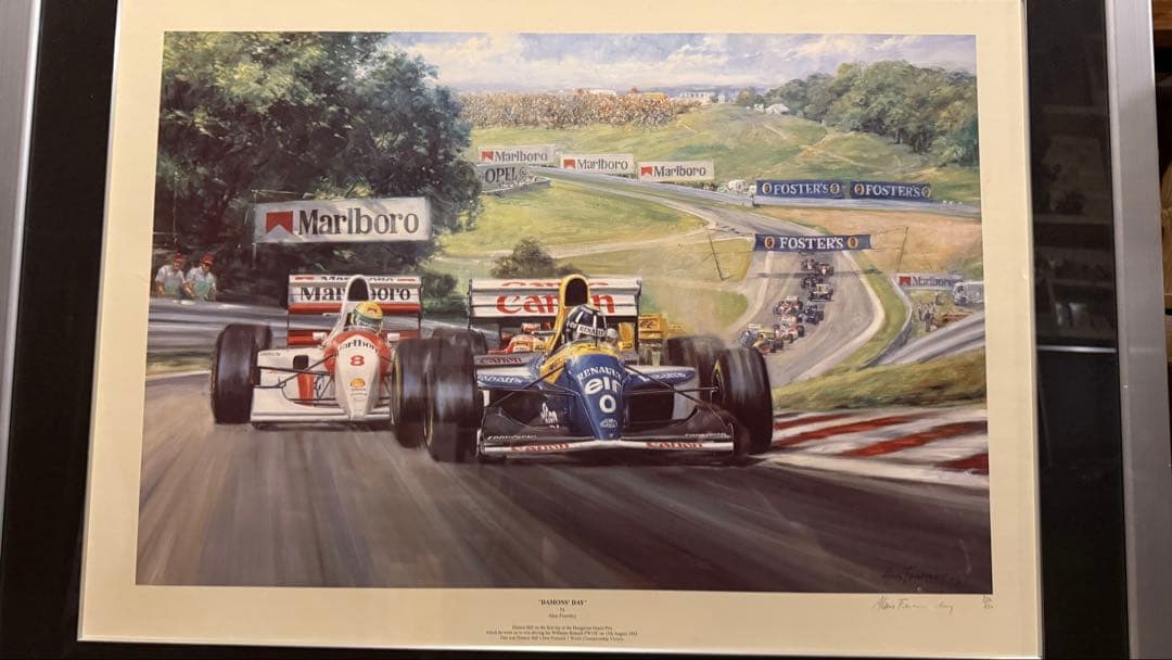 F1 限定シリアルナンバー316/850 直筆サイン入り