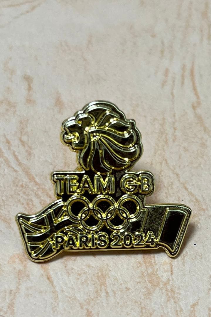2024 パリオリンピック　イギリス　ピンバッチ