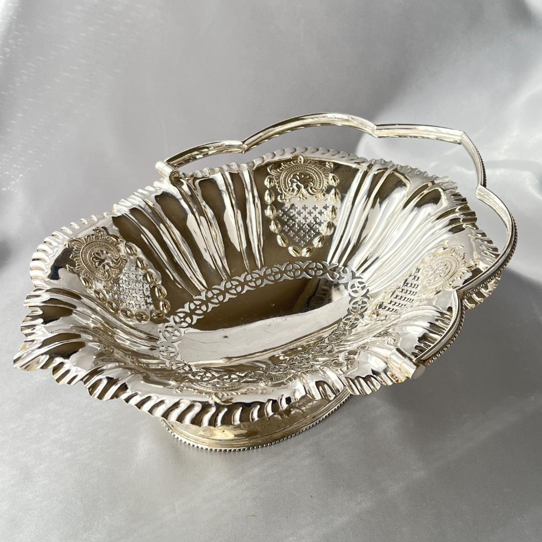 【Cooper Brothers】 ビクトリアンのフルーツスタンド バスケット